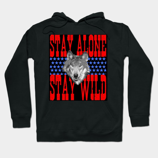 Custom Design "Wild Fox" T shirt Hoodie by nowbix